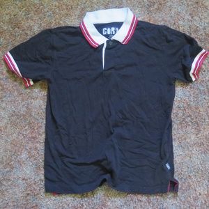 Core Men's Polo Short Sleeve, Black, S